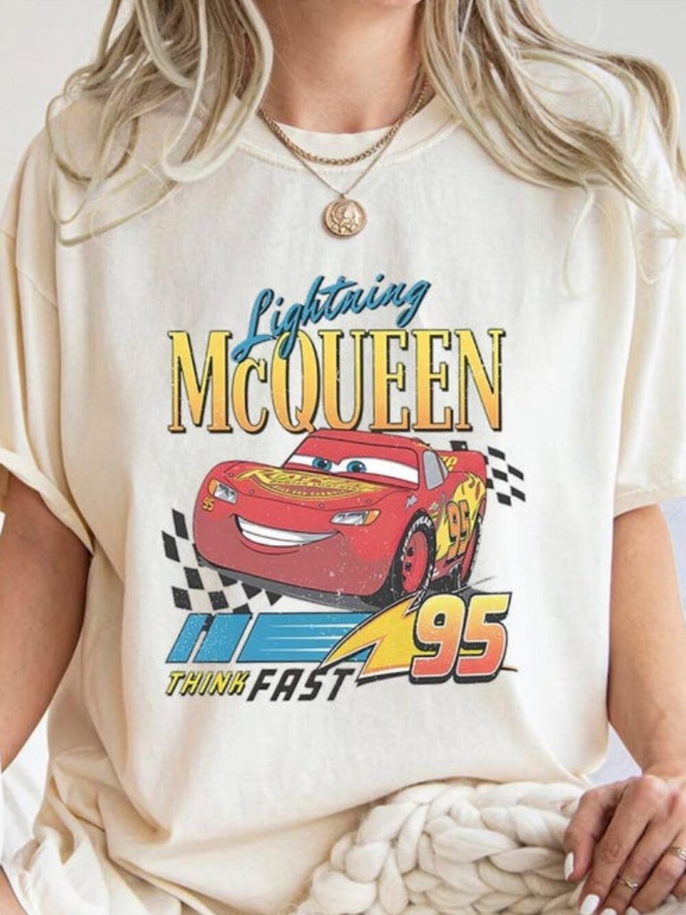 Lightning McQueen T-Shirt, Radiator Springs Family Vacation Tee